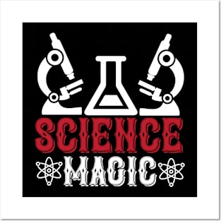Science Magic T Shirt For Women Men Posters and Art